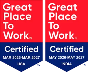 Great Place to Work badges