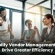 Top Benefits of Implementing a Master Vendor Program
