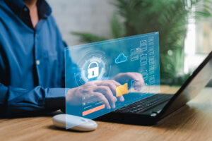 Cybersecurity privacy data protection concept and document manag